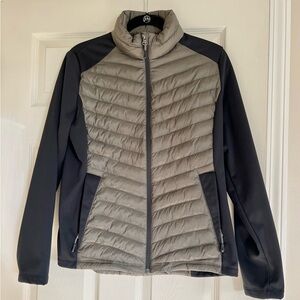 NWOT 32 Degrees Green and Black Quilted Jacket